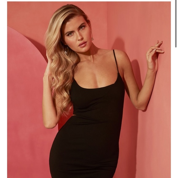 GUESS GISELLA BLACK DRESS - Picture 2 of 11